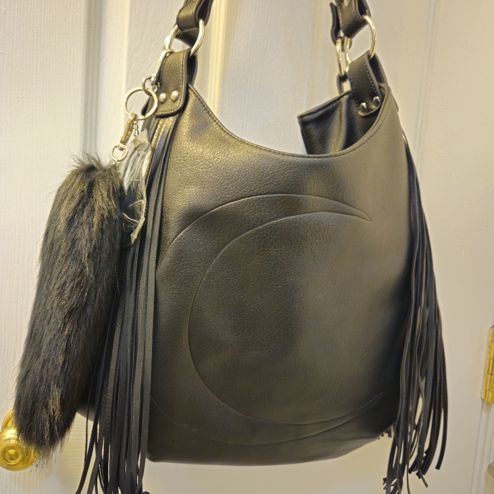 KILLSTAR ~ Under A Moon Spell JANIS Fringe Gothic Handbag